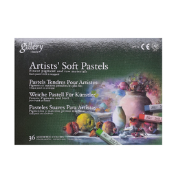 پاستل گچی 36 رنگ گالری مونگیو مدل MVP