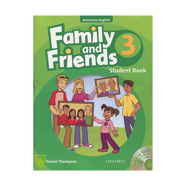 کتاب 3 American English Family and Friends اثر Tamzin Thompson انتشارات جنگل