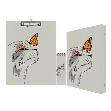 بسته لوازم تحریر پدیده نقش مدل meow بسته 3 عددی