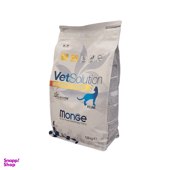 غذای خشک گربه مونژه مدل یورینری استروویت وزن 1.5 کیلوگرم