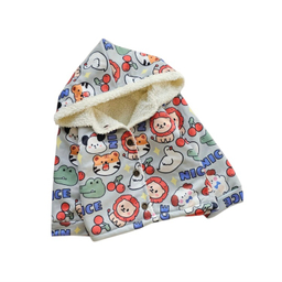 کاپشن نوزاد کد 132 رنگ آبی روشن