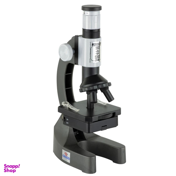 میکروسکوپ مدل دانش آموزی کد 900X PS71 به همراه نمونه آماده