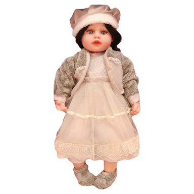 عروسک طرح دختر پرنسسی کد 33 سایز 50 سانتی‌ متر