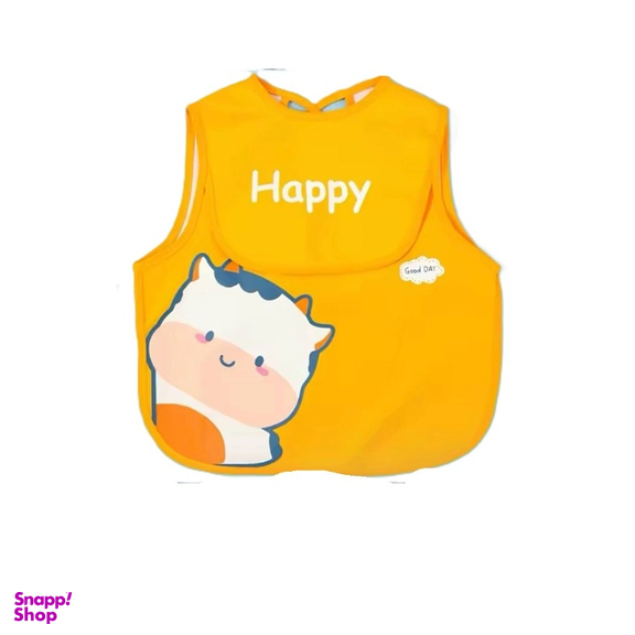 پیش بند نوزاد مدل گاو هپی