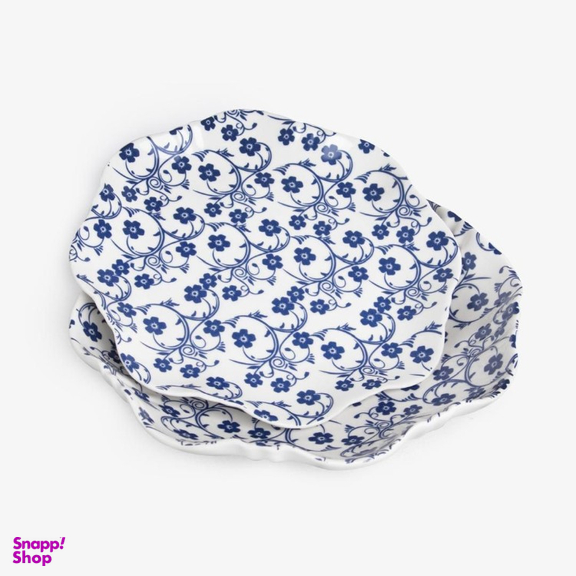بشقاب خورشت خوری گلوری کد 1008 بسته ۶ عددی