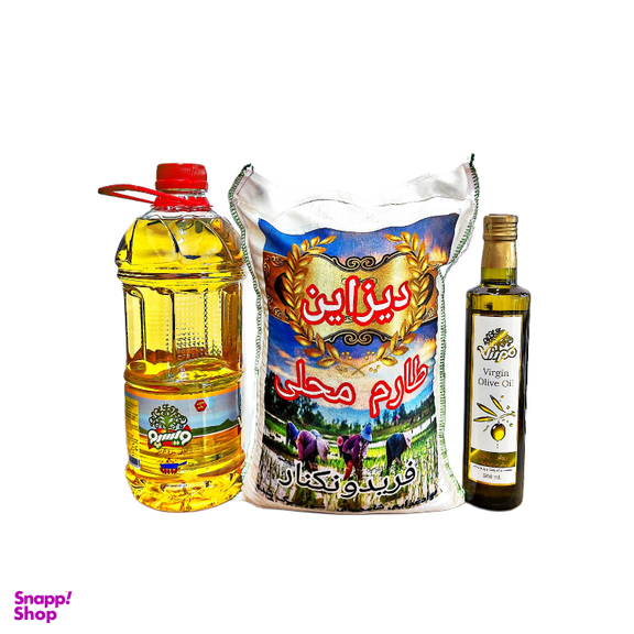 پک کالاهای مصرفی کد 01 مجموعه 3 عددی
