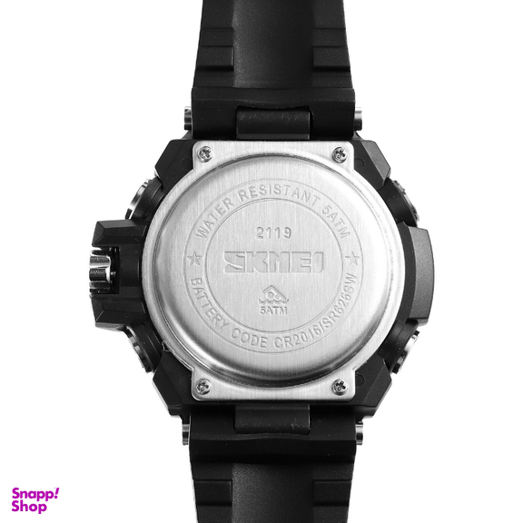 ساعت مچی عقربه ای دیجیتال اسکمی مدل 2119 BK