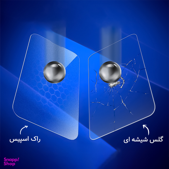 محافظ صفحه نمایش پرایوسی راک اسپیس مدل HyPRV مناسب برای گوشی موبایل اپل iPhone 12 Pro Max