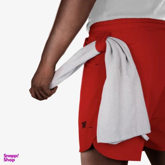 شلوارک ورزشی مردانه مدل GD-17740901 رنگ قرمز