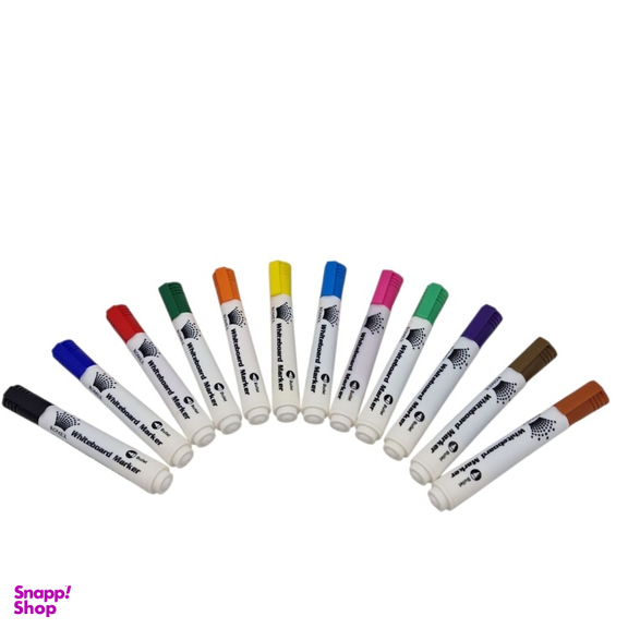 ماژیک وایت برد رومکس کد 12167 بسته 12 عددی