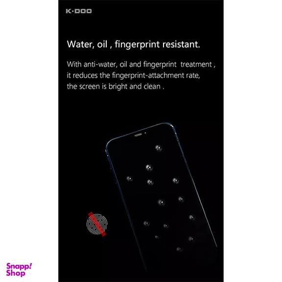 محافظ صفحه نمایش کی-دوو مدل 3D-Curved مناسب برای گوشی موبایل اپل iPhone 13 Pro /13