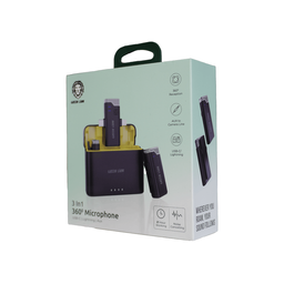 میکروفون یقه ای بی‌ سیم گرین لاین مدل GN2IN1MIC360D