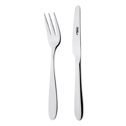 سرویس قاشق و چنگال 116 پارچه ناب استیل مدل ورونا