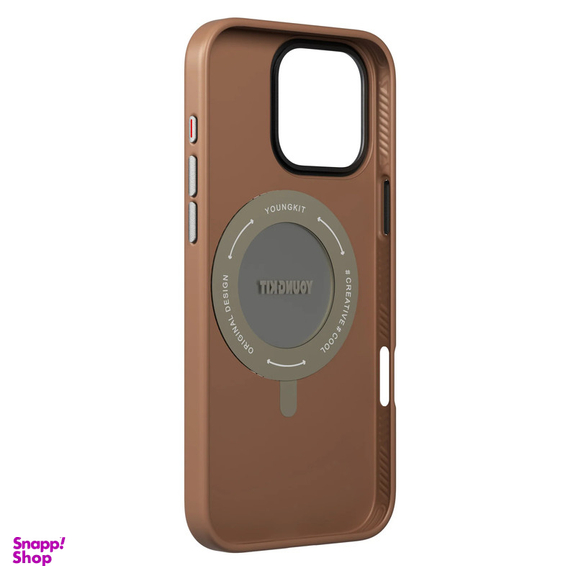 کاور یانگ کیت مدل Leather 360° مناسب گوشی موبایل اپل iphone 16promax