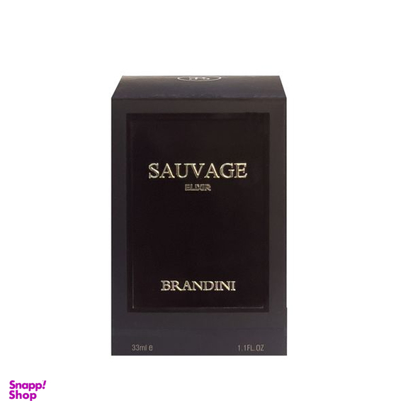 عطر جیبی مردانه برندینی مدل Sauvage Elixir حجم 33 میلی لیتر