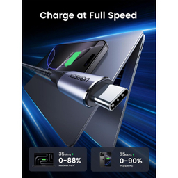 کابل 240 وات Type-C تاندربولت 3 یوگرین مدل 80150 طول 1 متر