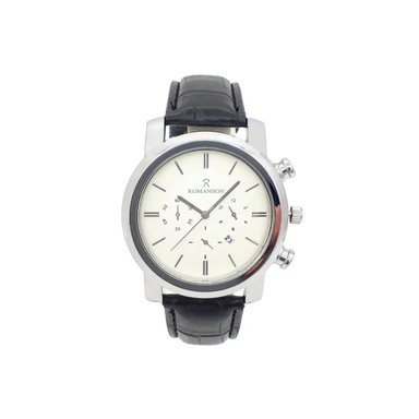 ساعت عقربه ای مردانه رومانسون کد 1552 رنگ مشکی