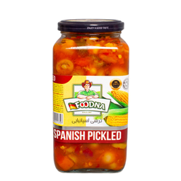 ترشی اسپانیایی فودنا وزن 630 گرم