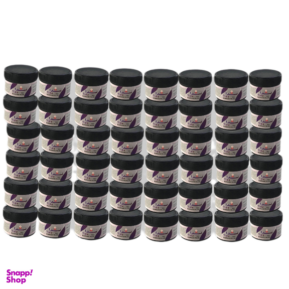کرم ژل واکس داشبورد خودرو تیدا مدل w48 حجم 150 میلی لیتر بسته 48 عددی