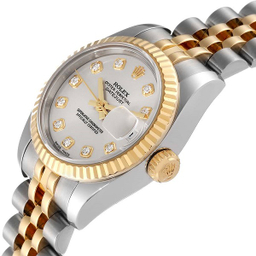 ساعت عقربه ای زنانه طرح رولکس مدل Datejust کد 00003