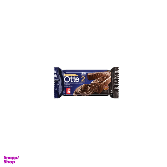 ویفر کرم دار شکلاتی نظری وزن 45 گرم بسته 24 عددی