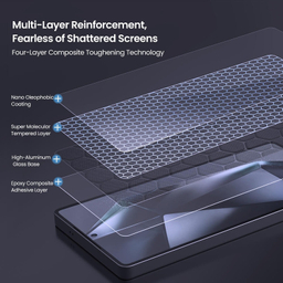 محافظ صفحه نمایش نیلکین مدل H Plus Pro مناسب برای گوشی موبایل سامسونگ Galaxy S25 Ultra