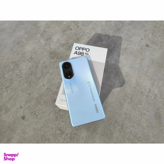 گوشی موبایل اوپو مدل A98 5G دو سیم کارت ظرفیت 256 گیگابایت رم 8 گیگابایت