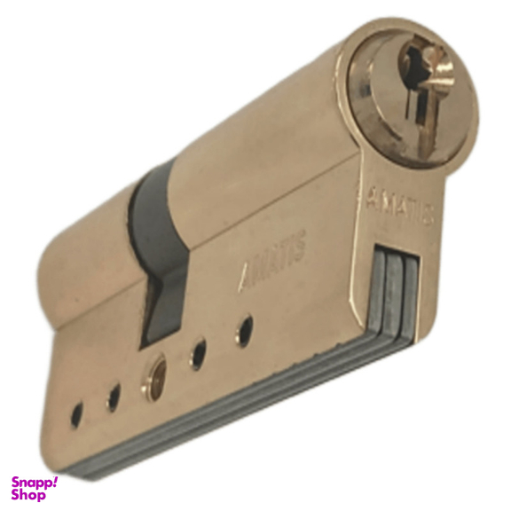 سیلندر قفل آماتیس مدل دو شیار تسمه دار کد 70MM