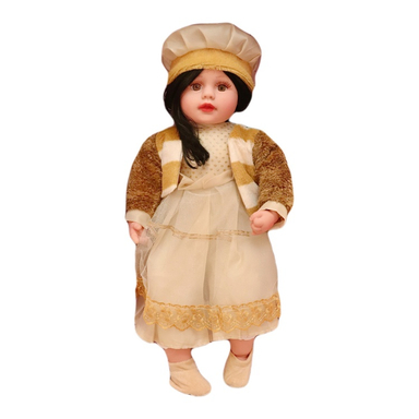 عروسک طرح دختر پرنسسی کد 39 سایز 50 سانتی‌ متر