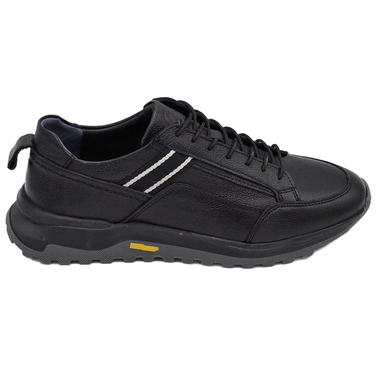 کفش راحتی مردانه شمس کد 1738 رنگ مشکی