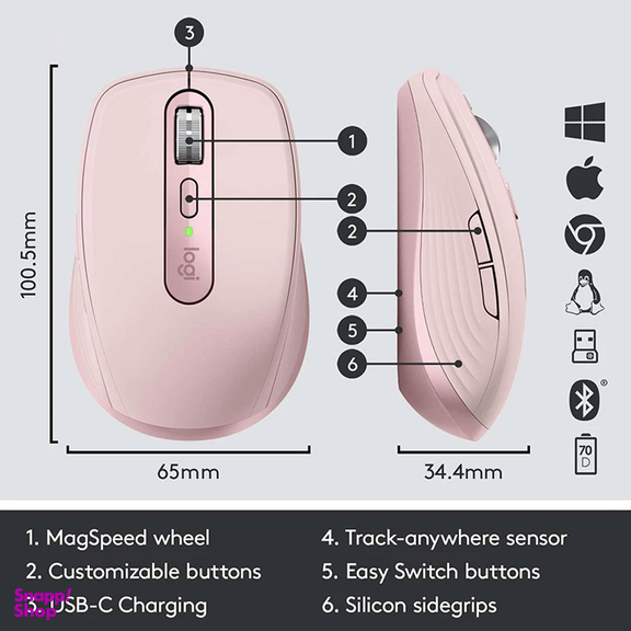 ماوس لاجیتک مدل MX Anywhere 3