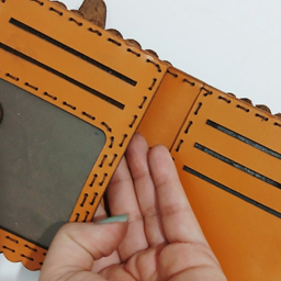 کیف پول چرم طبیعی زنانه مدل خرگوش