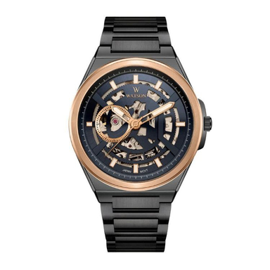 ساعت عقربه ای مردانه واتسون مدل Automatic W 1243 G مشکی