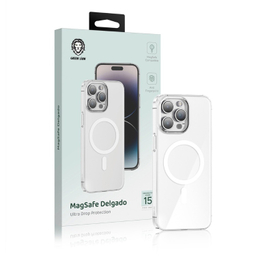 قاب موبایل گرین لاین مدل magsafe delgado مناسب برای iphone 15 pro max
