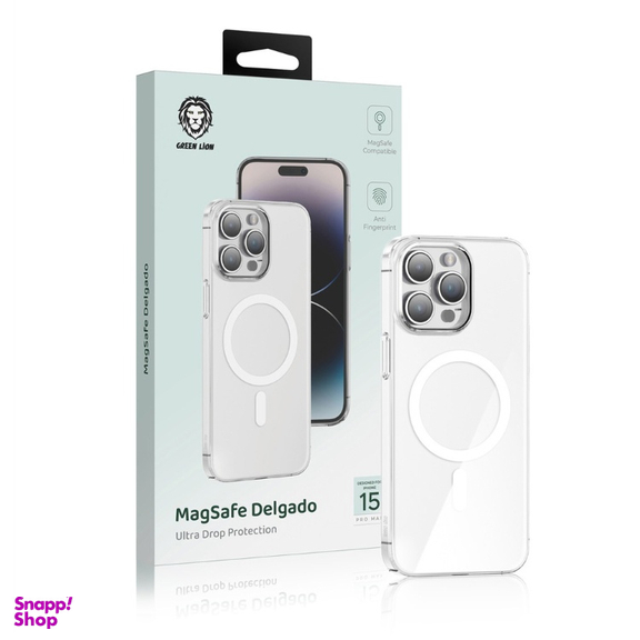 قاب موبایل گرین لاین مدل magsafe delgado مناسب برای iphone 15 pro max