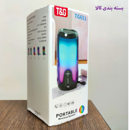 اسپیکر بلوتوثی قابل حمل تی اند جی مدل T&G-TG651