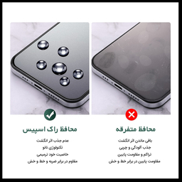 محافظ صفحه نمایش مات راک اسپیس مدل Resistant مناسب گوشی موبایل ایسوس ROG Phone 9 به همراه محافظ پشت گوشی