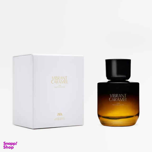 ادوتویلت زنانه زارا مدل ویبرانت کارامل حجم 90 میلی لیتر