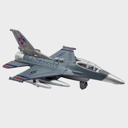 ماکت هواپیما ناب سل مدل جت جنگنده فلزی F-16 FIGHTER JET