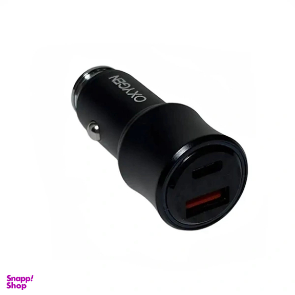 شارژر فندکی 2 پورت اکسیژن مدل AC10 توان 52.5 وات