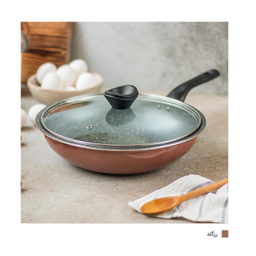 تابه تکنو مدل wok سایز 24