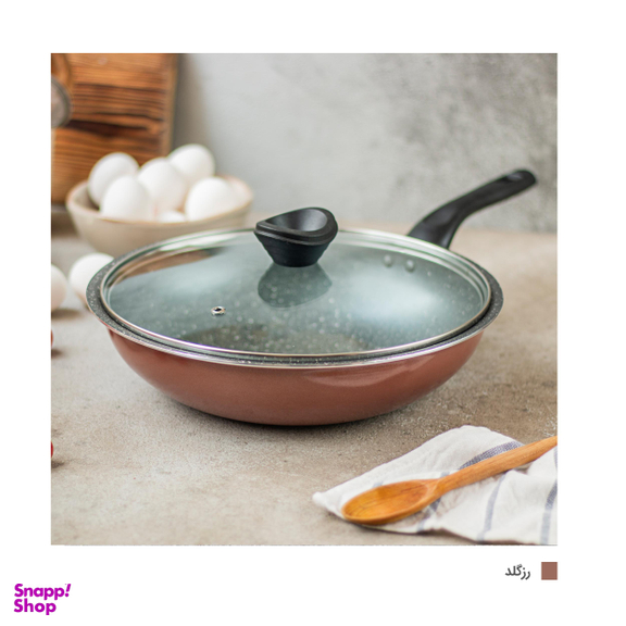 تابه تکنو مدل wok سایز 24