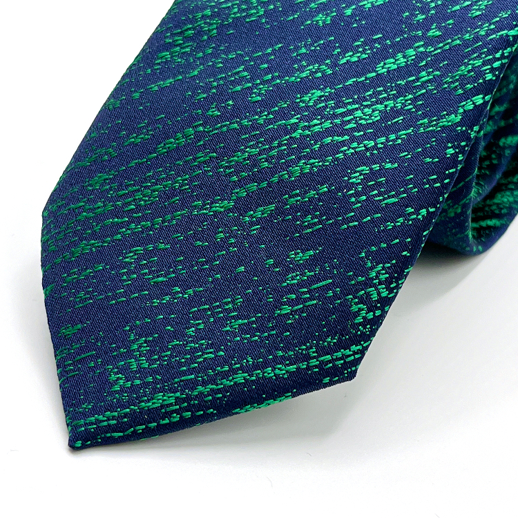 ست کراوات و دستمال جیب مردانه طرح لوییس کاوالی طرح کج راه کد 557