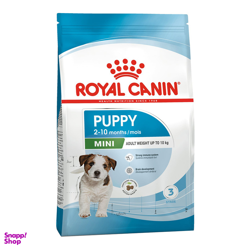 غذای خشک سگ رویال کنین مدل Mini Puppy وزن 2 کیلوگرم