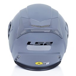 کلاه کاسکت فک متحرک ال اس تو مدل LS2 FF345 رنگ طوسی براق به همراه کاور