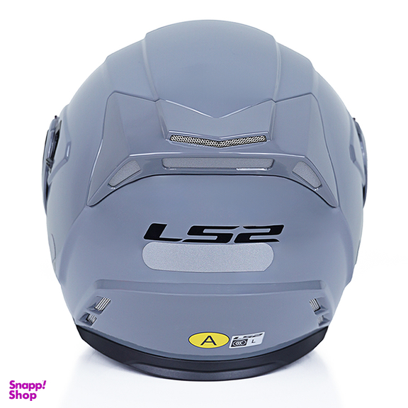 کلاه کاسکت فک متحرک ال اس تو مدل LS2 FF345 رنگ طوسی براق به همراه کاور
