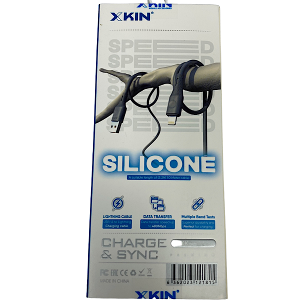 کابل USB به Lightning ایکس کین کد X198 طول 1 متر