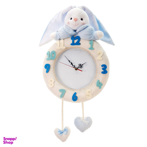 ساعت دیواری کودک نی نی سیس مدل خرگوش کد W-RAB-AB