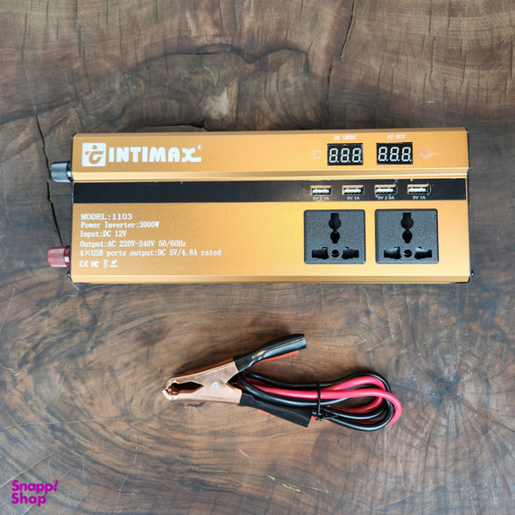 مبدل برق خودرو صنعتی اینتیمکث کد 1103 ظرفیت 3000 وات