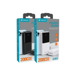 پاوربانک سلبریت کد PB-09 ظرفیت 20000 میلی‌ آمپر ساعت